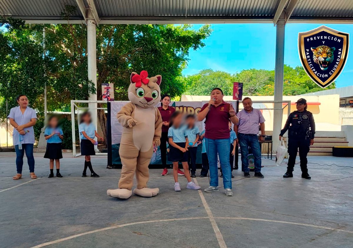POLICÍA ESTATAL REALIZA JORNADA DE PREVENCIÓN EN LA H. PÉREZ MARTÍNEZ