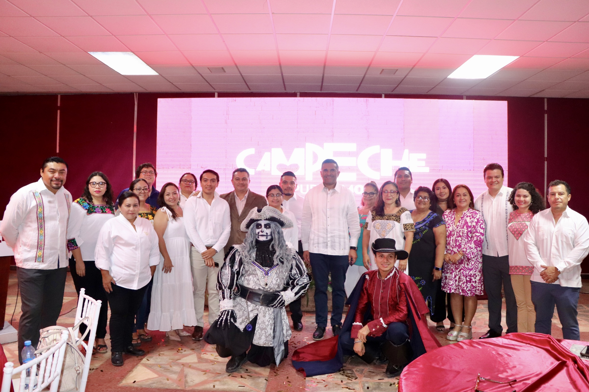 PRESENTACIÓN DE CAMPECHE COMO DESTINO TURÍSTICO EN PALENQUE, CHIAPAS