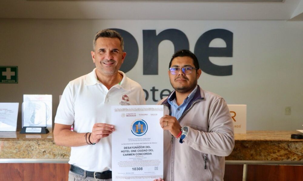 EMPRESAS TURÍSTICAS DE CIUDAD DEL CARMEN RECIBEN DISTINTIVOS M Y H