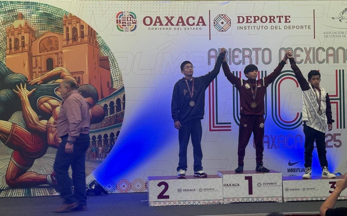 COSECHAN CAMPECHANOS OCHO MEDALLAS EN ABIERTO MEXICANO DE LUCHAS EN OAXACA