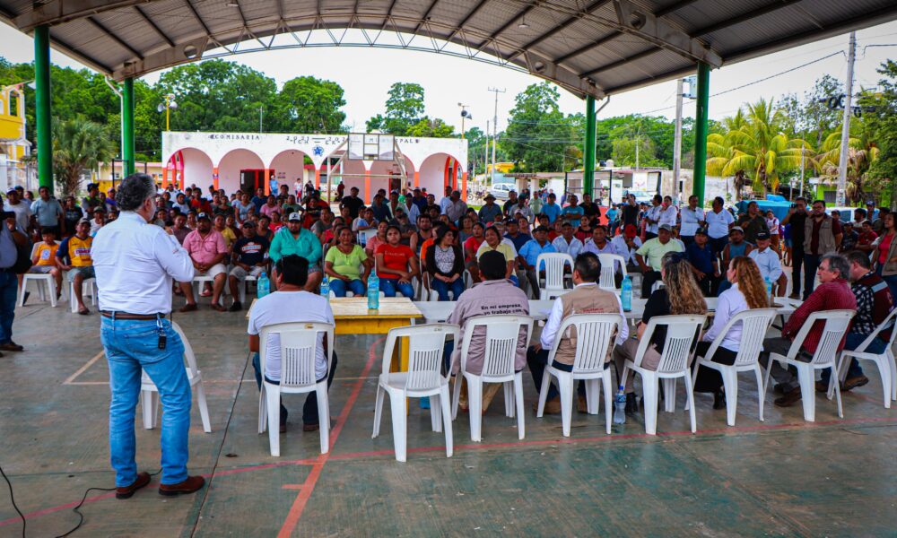 RECORRIDO DE AFECTACIONES EN UNIDADES DE RIEGO EN ICH EK