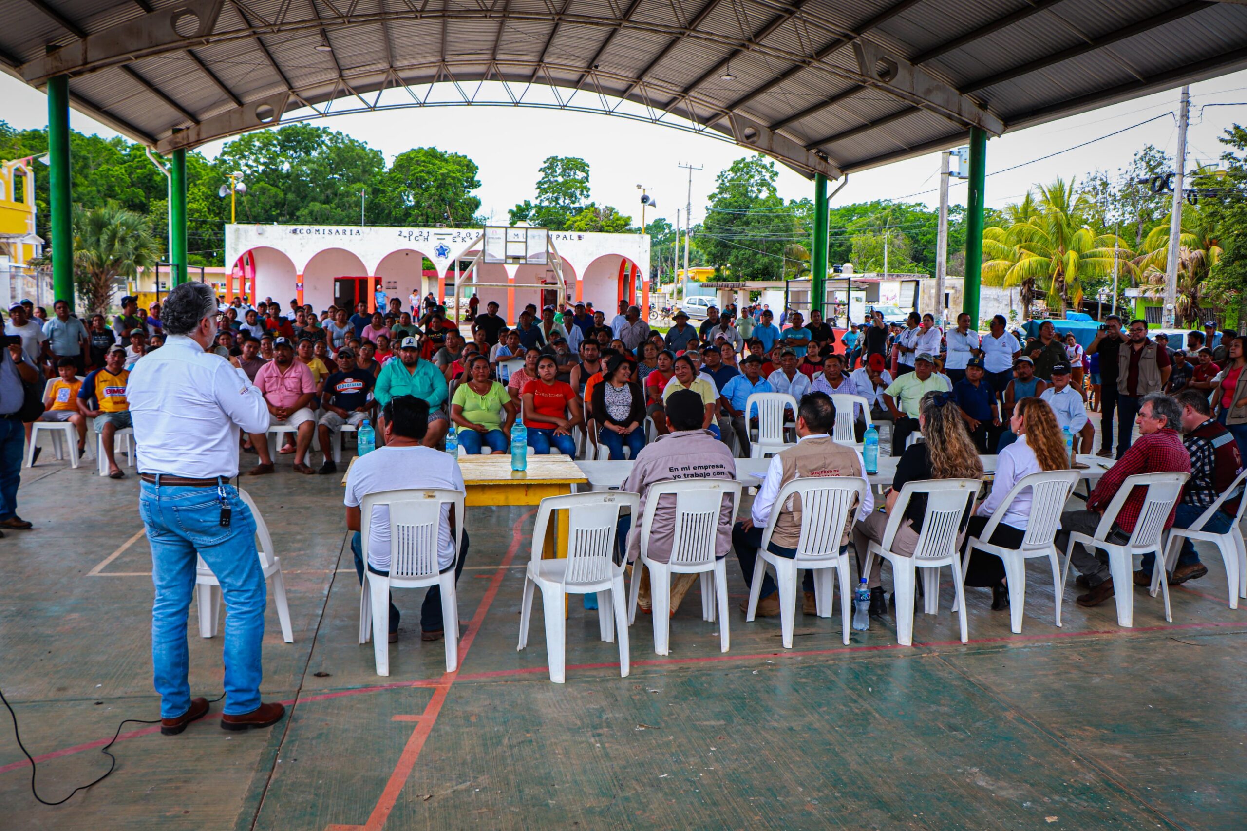 RECORRIDO DE AFECTACIONES EN UNIDADES DE RIEGO EN ICH EK