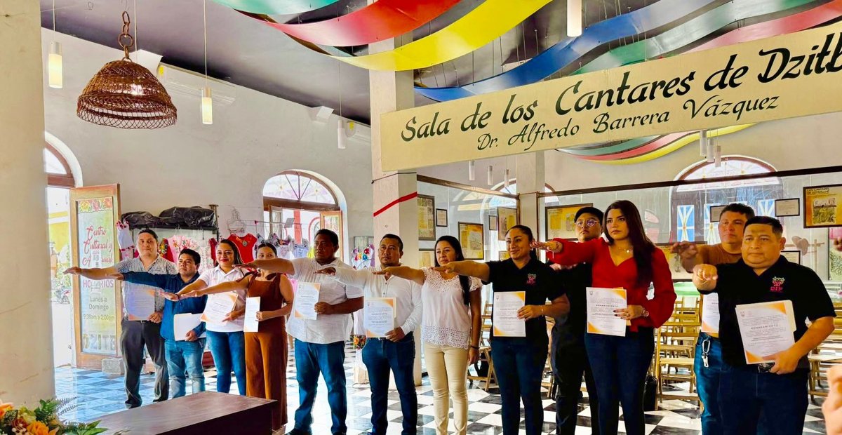 LA STPSCAM INSTALA LA CITI MUNICIPAL EN DZITBALCHÉ