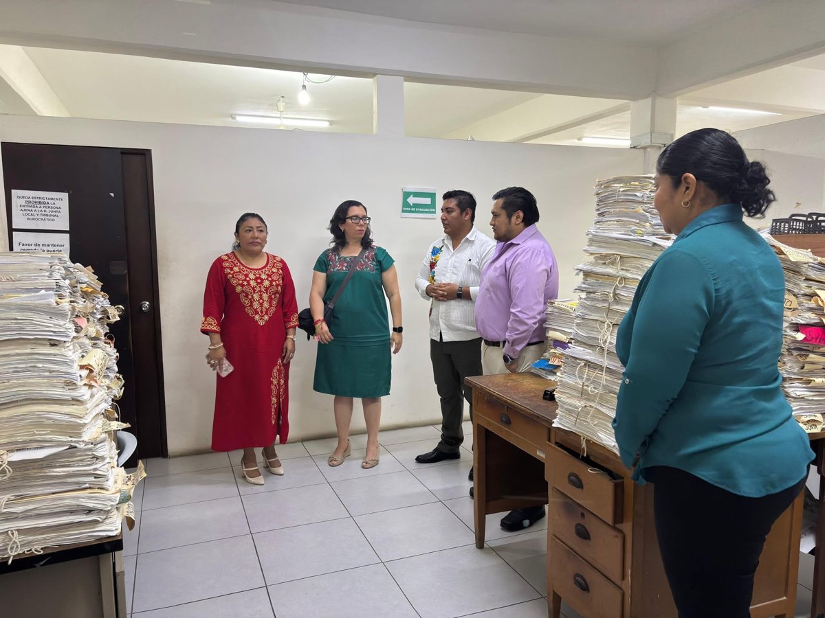 LA STPSCAM RECIBE VISITA DE LA MTRA. ADDY BERNÉS PARA REFORZAR EL TRABAJO COORDINADO