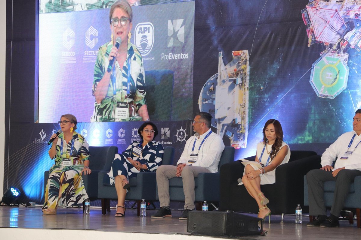 CAMPECHE IMPULSA EL TURISMO EN EL 2DO FORO INDUSTRIAL PORTUARIO DE CIUDAD DEL CARMEN