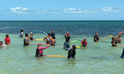 ACTIVIDAD DE FISIOTERAPIA “MOVILIDAD Y BIENESTAR EN EL AGUA” PARA JUBILADOS DEL CIAM ISSSTECAM