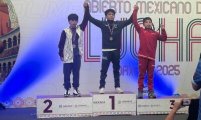 COSECHAN CAMPECHANOS OCHO MEDALLAS EN ABIERTO MEXICANO DE LUCHAS EN OAXACA