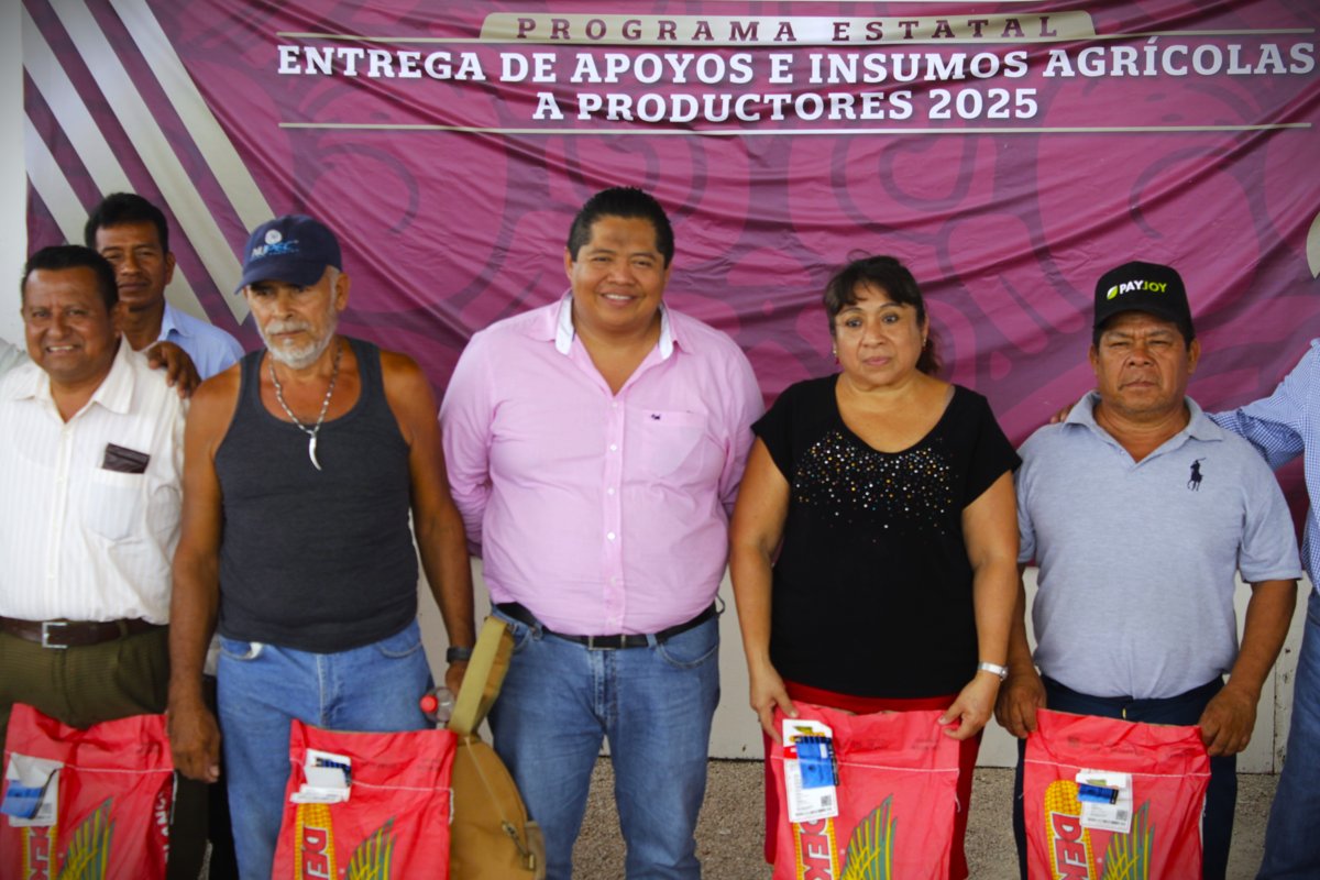 INICIA ENTREGA DE SEMILLAS DE MAÍZ EN EL MUNICIPIO DE ESCÁRCEGA
