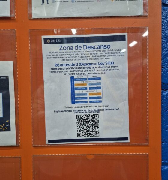 STPSCAM REFUERZA VERIFICACIONES SOBRE EL CUMPLIMIENTO DE LA “LEY SILLA” EN CENTROS DE TRABAJO