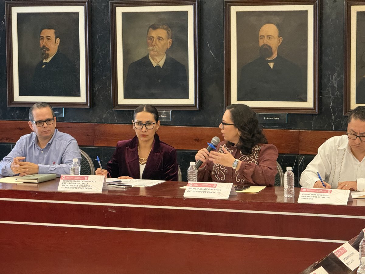 LA SUBSECRETARÍA DE TRABAJO ENCABEZÓ LA PRIMERA SESIÓN 2026 DE LA CITI EN CAMPECHE