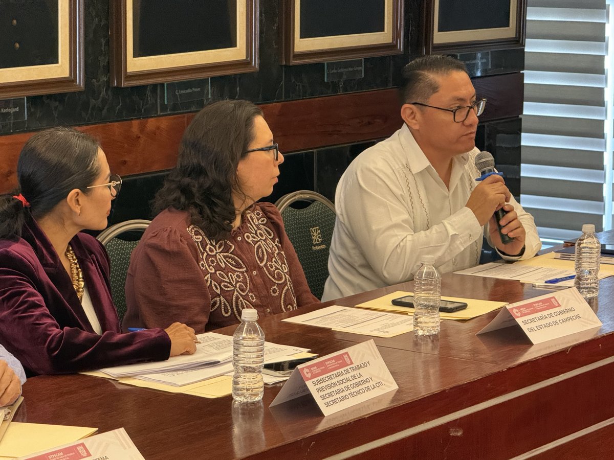 LA SUBSECRETARÍA DE TRABAJO ENCABEZÓ LA PRIMERA SESIÓN 2026 DE LA CITI EN CAMPECHE