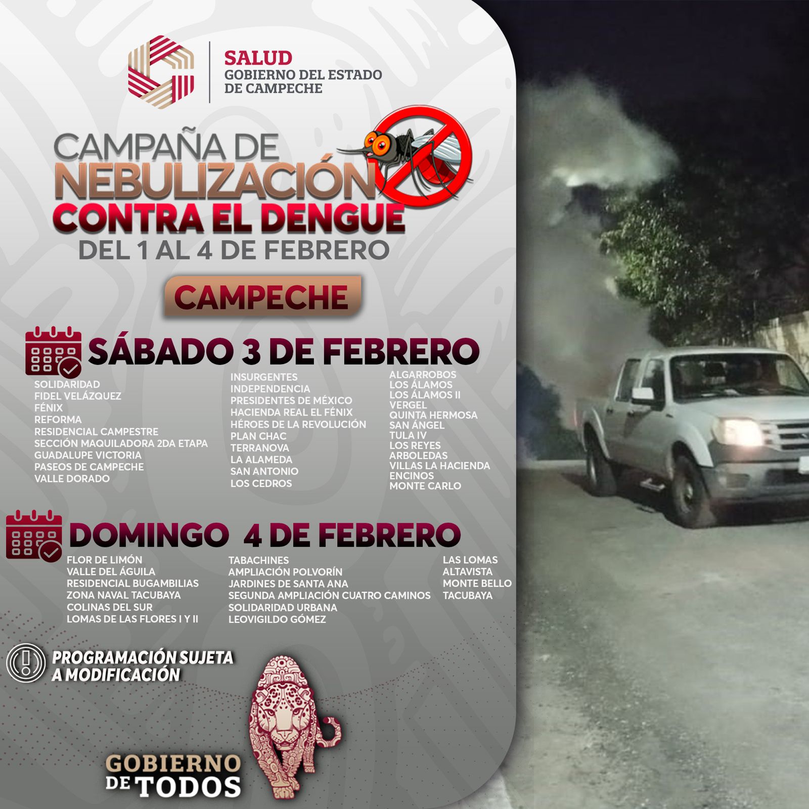 SSA REFUERZA MEDIDAS PARA REDUCIR CASOS E INCIDENCIA DEL DENGUE