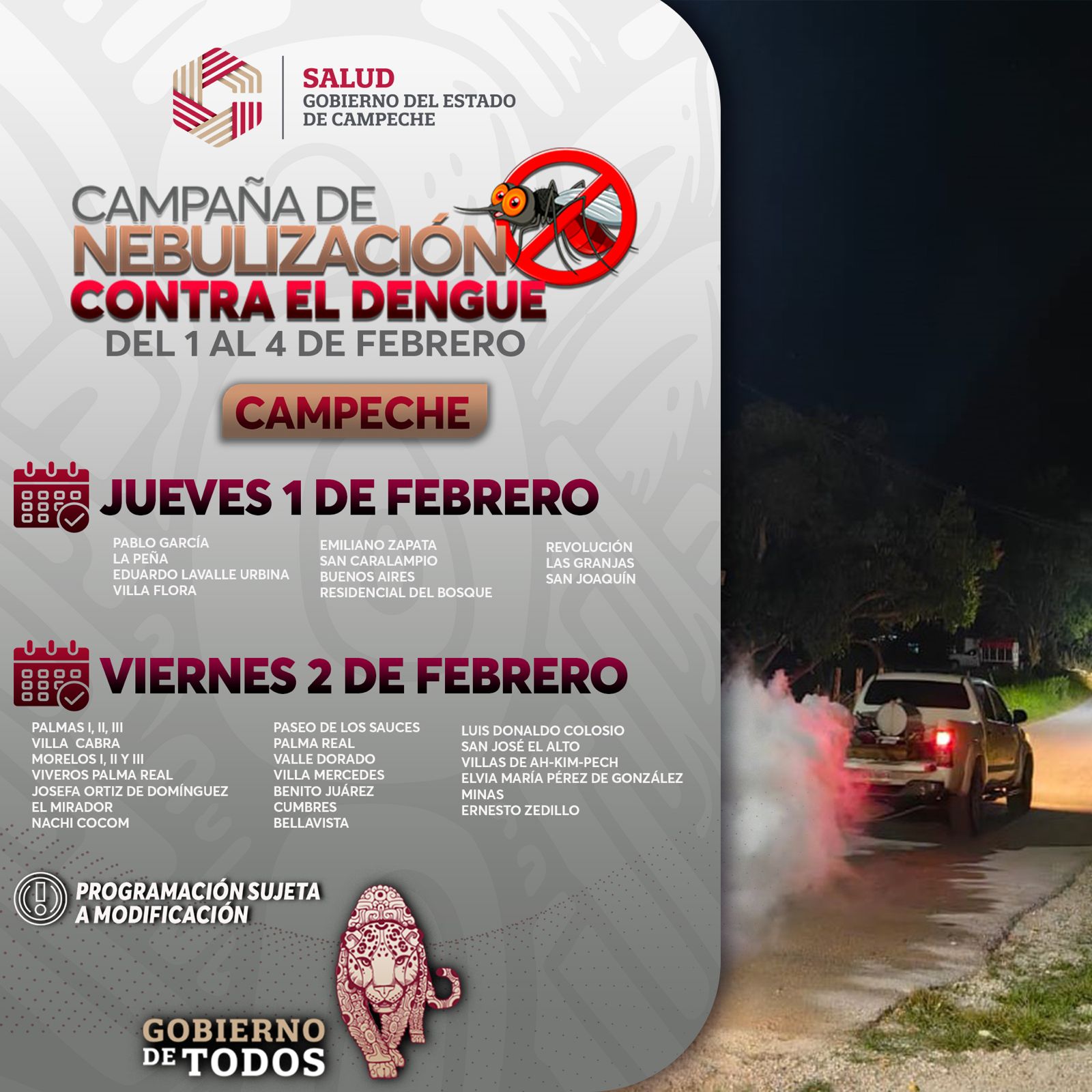 SSA REFUERZA MEDIDAS PARA REDUCIR CASOS E INCIDENCIA DEL DENGUE