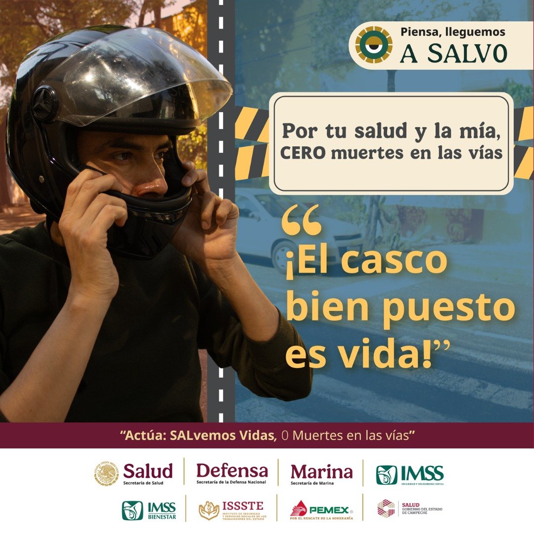 CONCIENTIZAN A CAMPECHANOS A PREVENIR ACCIDENTES