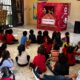 HUGO EL JAGUAR VISITA A NIÑOS DE PREESCOLAR