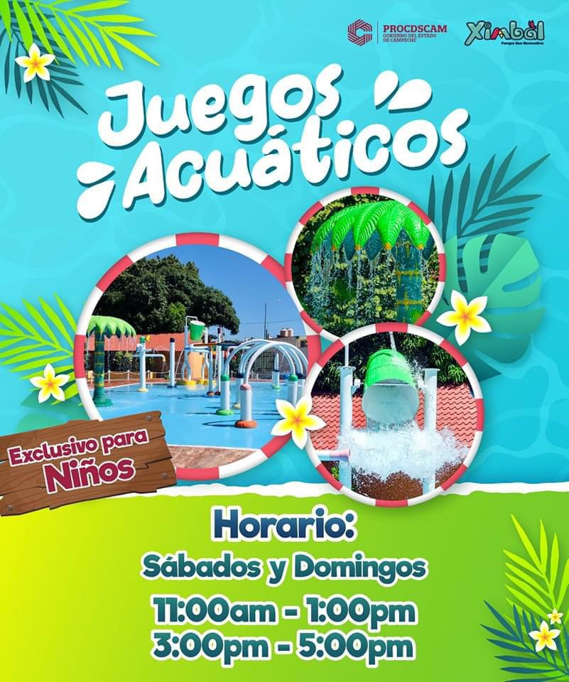 TEMPORADA DE JUEGOS ACUÁTICOS EN XIMBAL