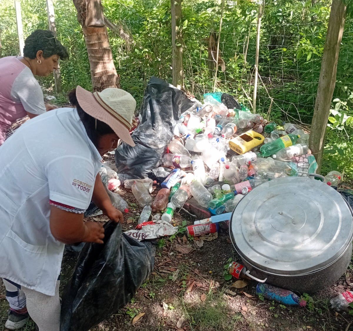 AVANCES DE DESCACHARRIZACIÓN Y SANEAMIENTO BÁSICO EN COMUNIDADES RURALES