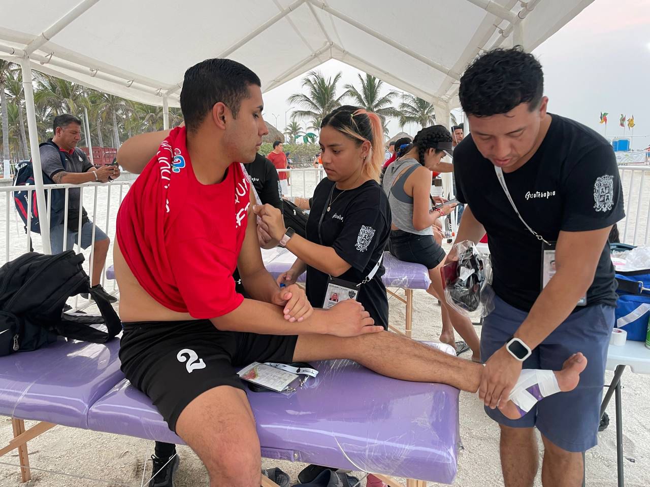 MEDICINA DEPORTIVA REPORTA SALDO BLANCO EN LOS NACIONALES CONADE DE VOLEIBOL DE PLAYA