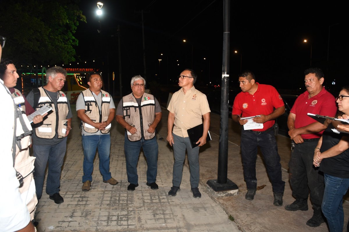 PARTICIPA PERSONAL DE SALUD EN OPERATIVOS DE ALCOHOLIMETRÍA QUE REALIZA LA SPSC