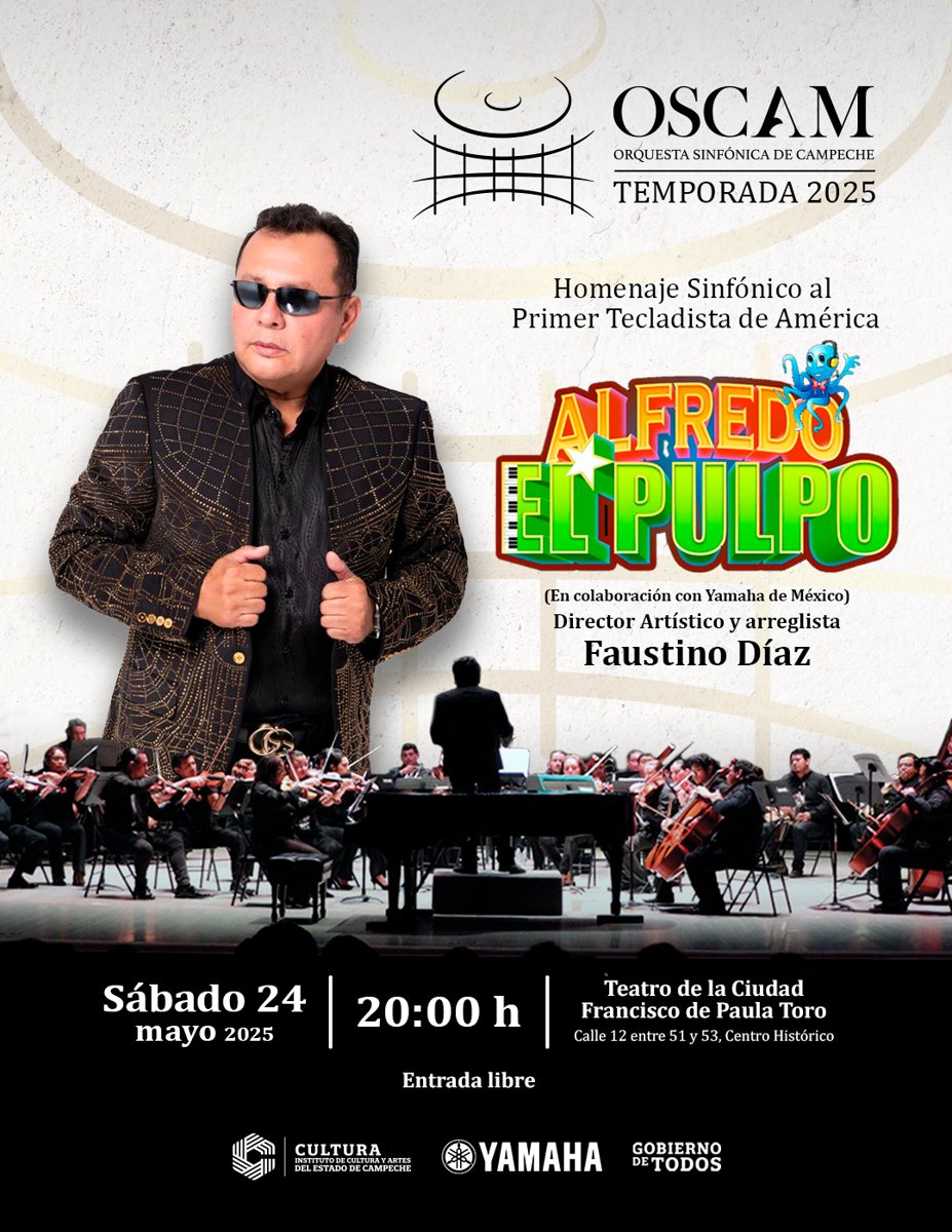 INSTITUTO DE CULTURA Y ARTES PRESENTA: "ALFREDO EL PULPO SINFÓNICO"