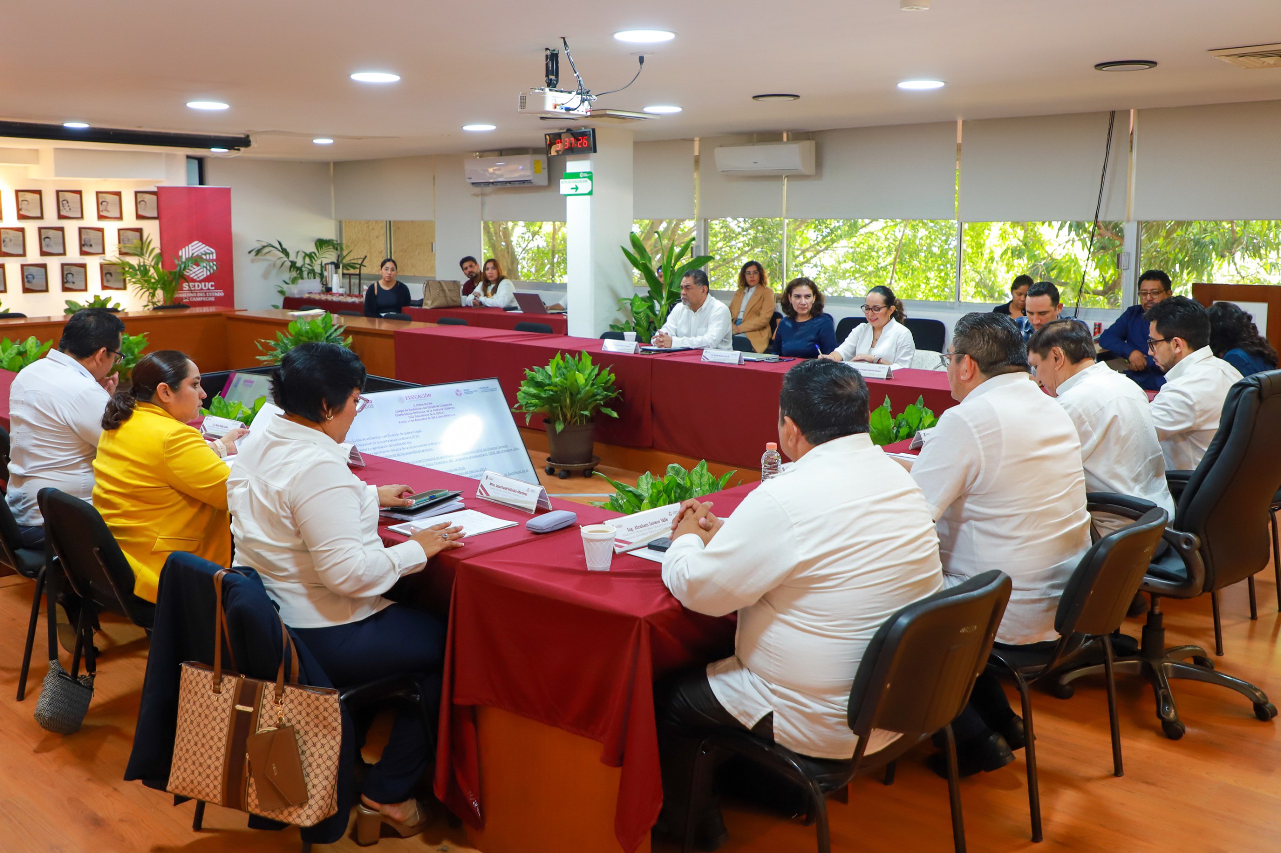 COBACAM PRESENTA AVANCES EN JUNTA DE GOBIERNO