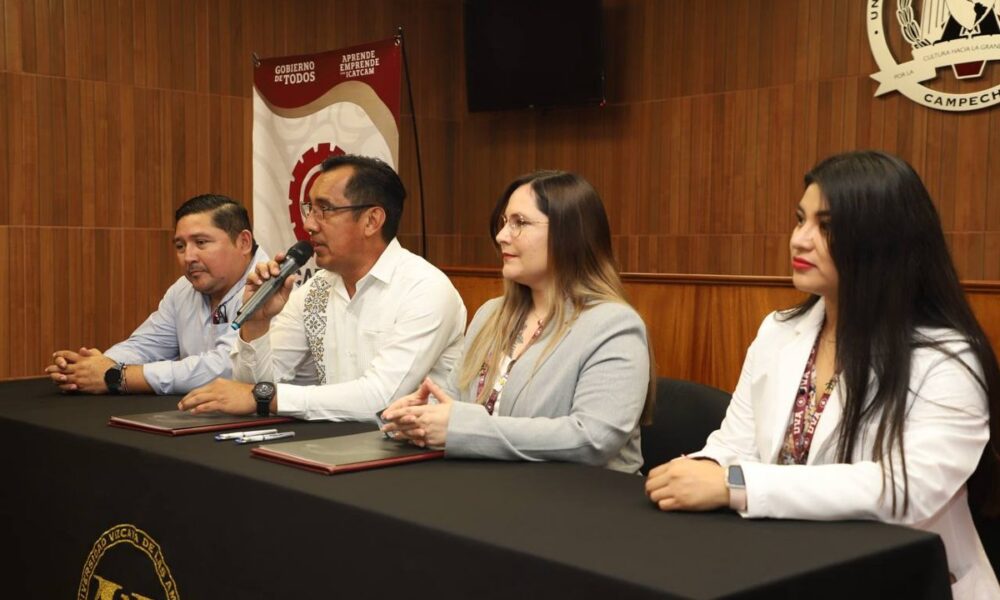 POR MÁS CURSOS QUE BENEFICIEN LA CAPACITACIÓN PARA Y EN EL TRABAJO, ICATCAM ESTABLECE CONVENIO CON LA UNIVERSIDAD VIZCAYA DE CAMPECHE