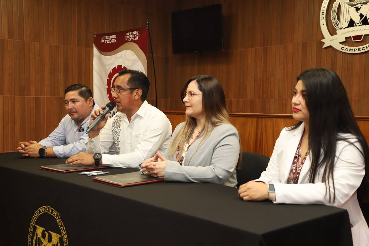 POR MÁS CURSOS QUE BENEFICIEN LA CAPACITACIÓN PARA Y EN EL TRABAJO, ICATCAM ESTABLECE CONVENIO CON LA UNIVERSIDAD VIZCAYA DE CAMPECHE