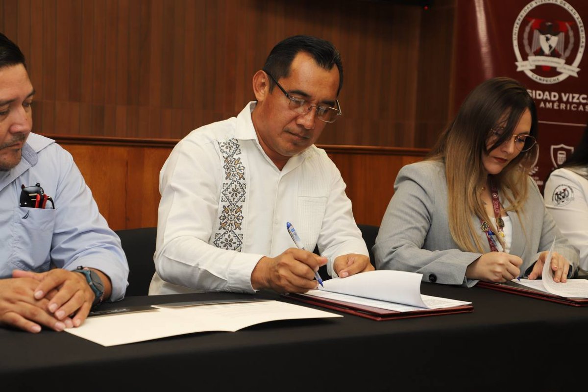 POR MÁS CURSOS QUE BENEFICIEN LA CAPACITACIÓN PARA Y EN EL TRABAJO, ICATCAM ESTABLECE CONVENIO CON LA UNIVERSIDAD VIZCAYA DE CAMPECHE