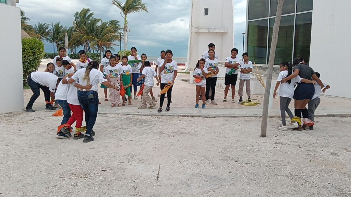 ACTIVIDADES LÚDICAS Y RECREATIVAS EN EL CURSO DE VERANO DEL COMPLEJO TURÍSTICO Y CULTURAL FARO DE ISLA ARENA