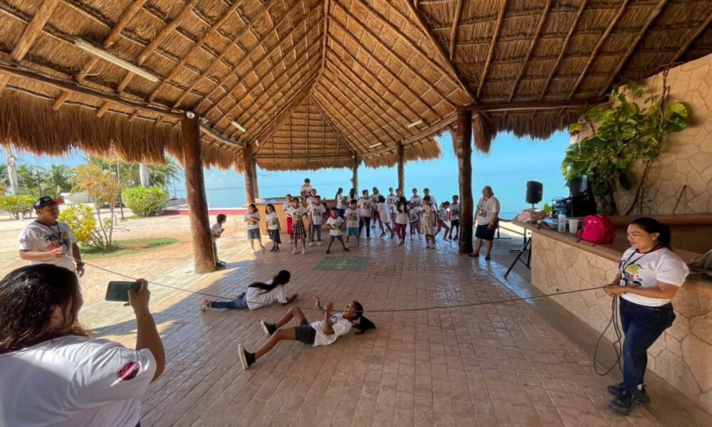 ACTIVIDADES LÚDICAS Y RECREATIVAS EN EL CURSO DE VERANO DEL COMPLEJO TURÍSTICO Y CULTURAL FARO DE ISLA ARENA