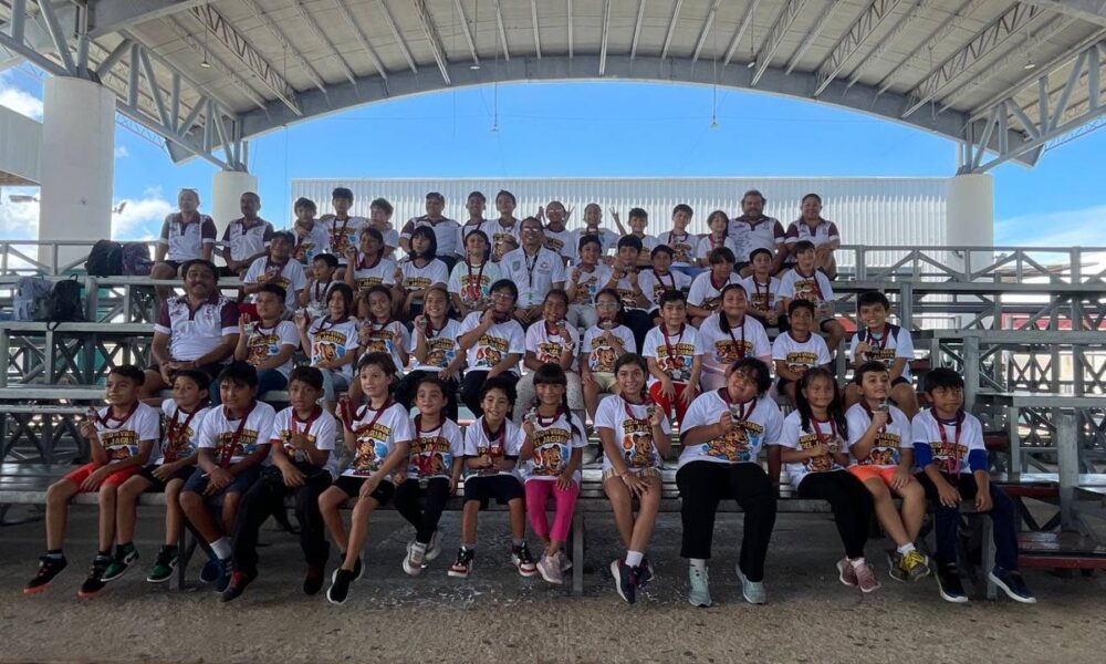 CLAUSURA DEL CURSO DE VERANO “EL JAGUAR 2025” EN LA UNIDAD DEPORTIVA 20 DE NOVIEMBRE