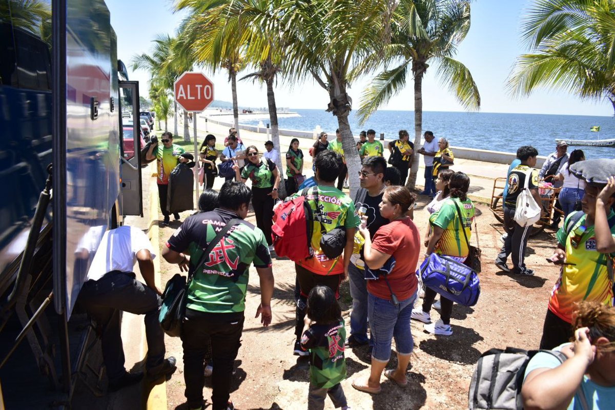 PARTIÓ DELEGACIÓN CAMPECHANA A LA GIMNASIADA NACIONAL 2025