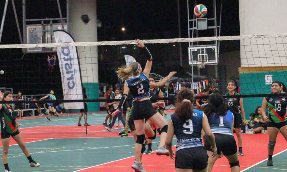CIRCUITO DE VOLEIBOL DEL SURESTE REÚNE A CIENTOS DE DEPORTISTAS EN LA UNIDAD DEPORTIVA “20 DE NOVIEMBRE”