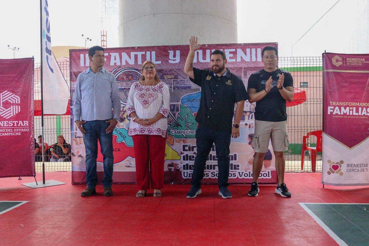 CIRCUITO DE VOLEIBOL DEL SURESTE REÚNE A CIENTOS DE DEPORTISTAS EN LA UNIDAD DEPORTIVA “20 DE NOVIEMBRE”