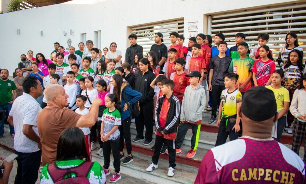 VIAJA AL REGIONAL LA SELECCIÓN CAMPECHANA DE TAE KWON DO