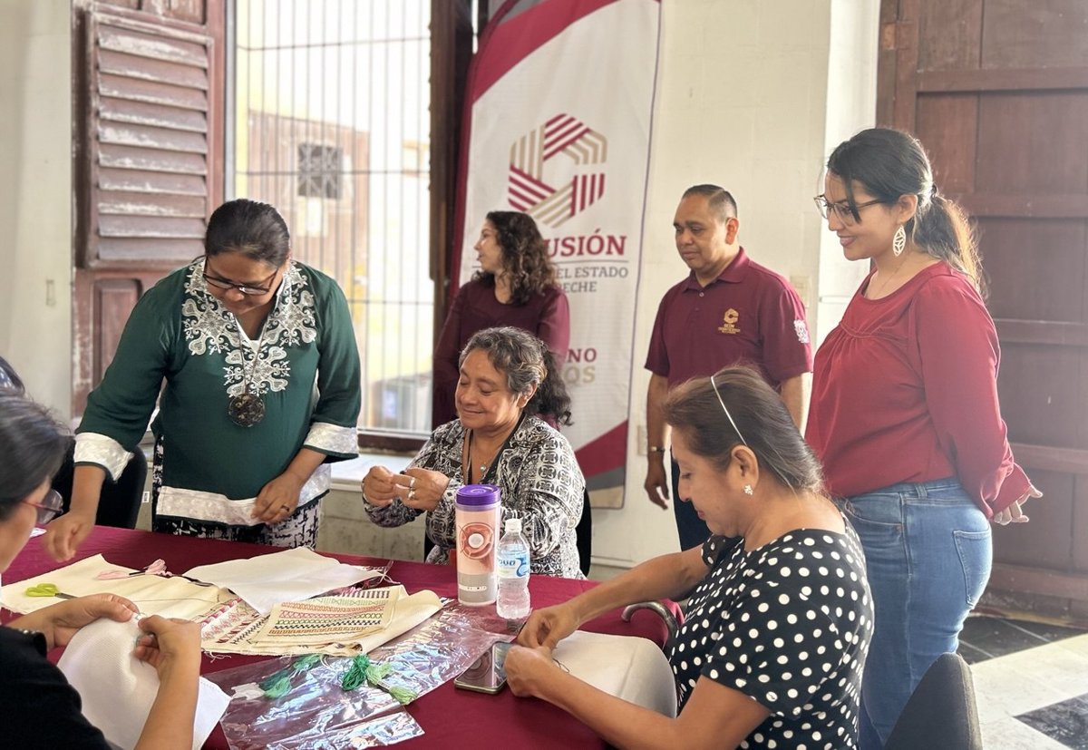 EL ARTE DEL BORDADO COMO HERRAMIENTA DE INCLUSIÓN: SEIN E INEFAAC SUMAN ESFUERZOS