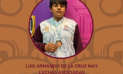 CAMPECHE SUMA TRES MEDALLAS DE BRONCE EN LUCHAS ASOCIADAS EN LOS NACIONALES CONADE 2024