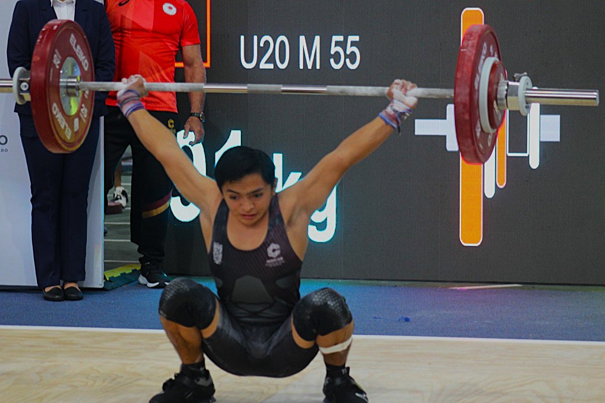 LLUVIA DE MEDALLAS PARA CAMPECHE, 10 DE ORO, 6 DE PLATA Y 3 DE BRONCE, EN LA ON DE HALTEROFILIA