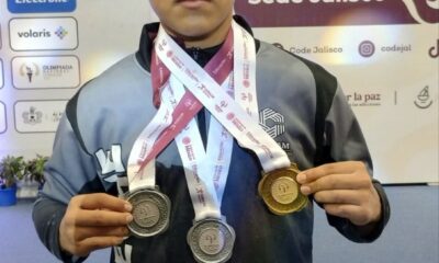 LLUVIA DE MEDALLAS PARA CAMPECHE, 10 DE ORO, 6 DE PLATA Y 3 DE BRONCE, EN LA ON DE HALTEROFILIA