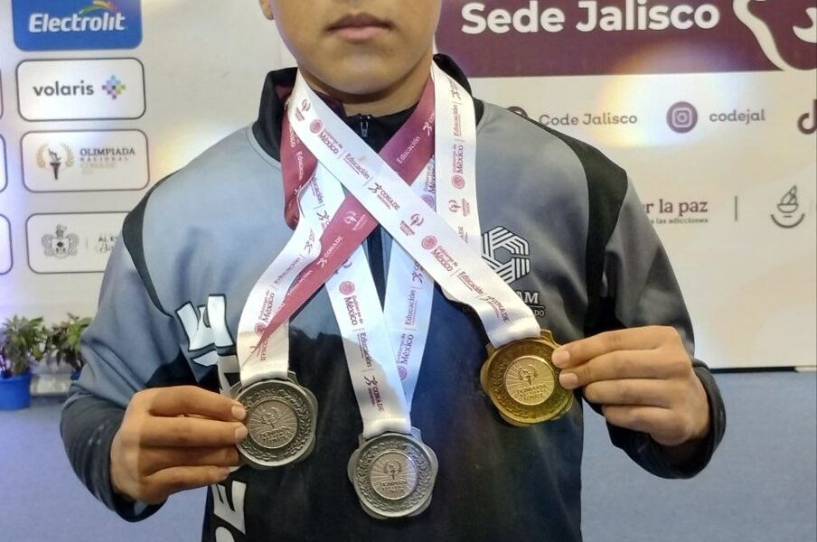 LLUVIA DE MEDALLAS PARA CAMPECHE, 10 DE ORO, 6 DE PLATA Y 3 DE BRONCE, EN LA ON DE HALTEROFILIA
