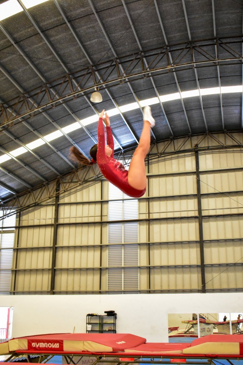 CAROLINA CARRILLO, A LA COPA DE GIMNASIA DE TRAMPOLÍN, EN OAXTEPEC, MORELOS