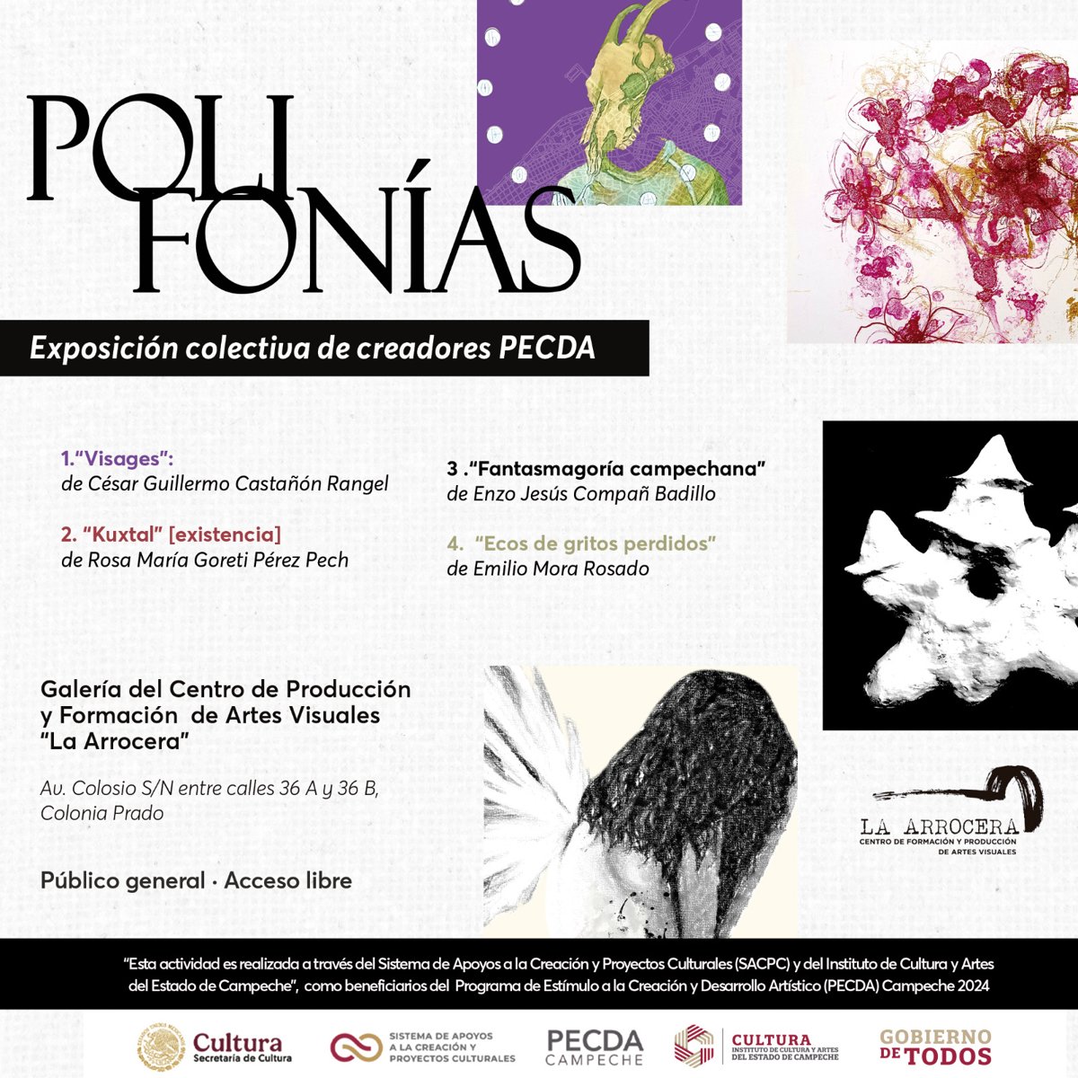 "POLIFONÍAS" REÚNE VOCES CREATIVAS EN EXPOSICIÓN COLECTIVA