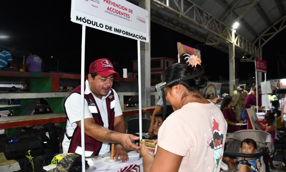 CONCIENTIZAN A CAMPECHANOS A PREVENIR ACCIDENTES