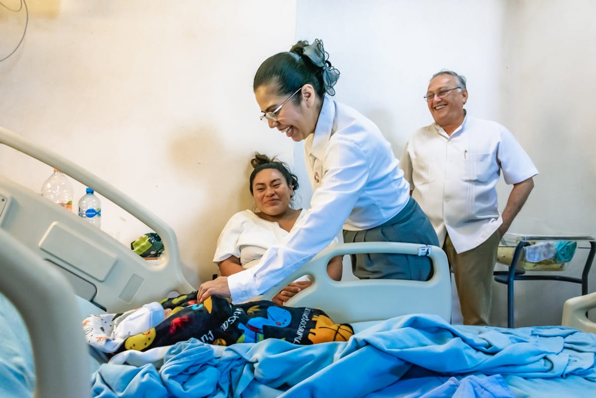 UNA NIÑA EL PRIMER BEBÉ NACIDO EN ESTE 2024