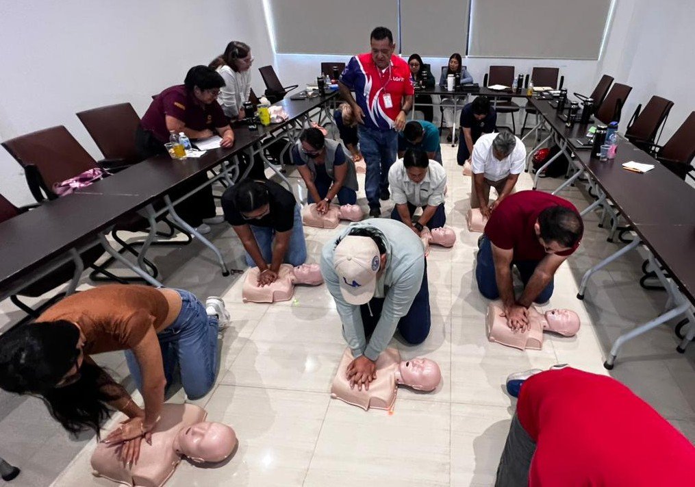 PREPARADOS MÁS CAMPECHANOS PARA BRINDAR RESPUESTA RÁPIDA ANTE ACCIDENTES