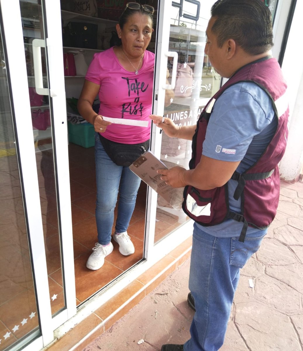 RECORREN COMERCIOS Y VIVIENDAS PARA CONCIENTIZAR SOBRE LA PREVENCIÓN DEL DENGUE