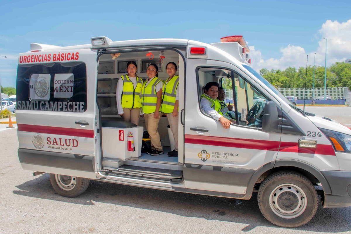 FORTALECEN ATENCIÓN MÉDICA PREHOSPITALARIA CON REASIGNACIÓN DE AMBULANCIA A TIKINMUL