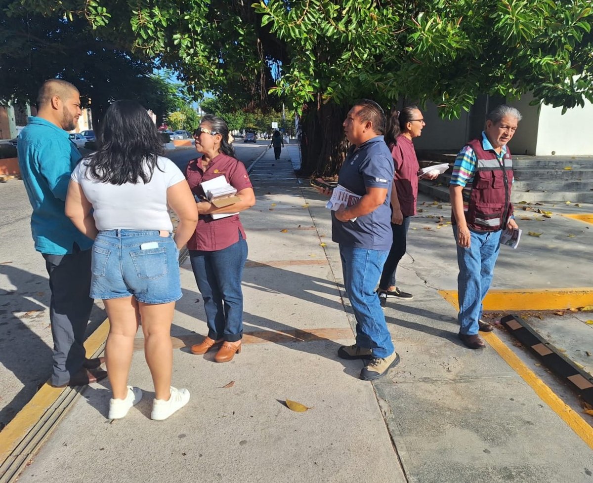 REALIZAN PROMOCIÓN DE LA SALUD EN SITIOS PÚBLICOS DE CAMPECHE