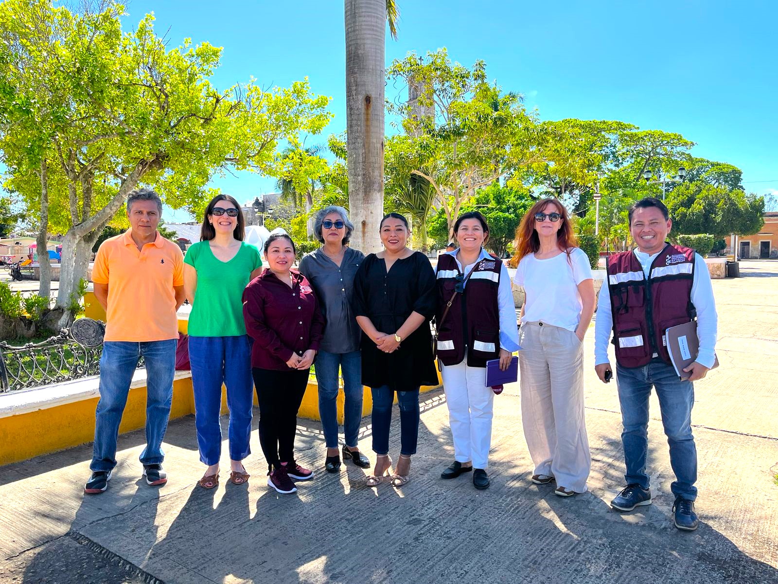 APCEC Y REMPART VISITAN BÉCAL Y POMUCH PARA PROYECTO DE REHABILITACIÓN DE CASAS MAYA