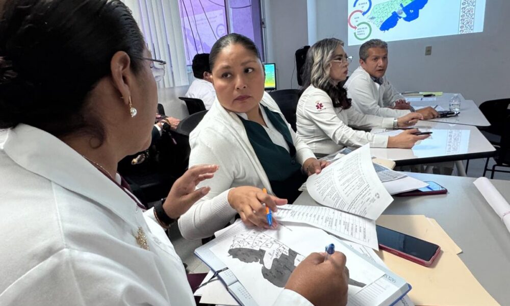 ANALIZAN AVANCES DE COBERTURA DE VACUNACIÓN UNIVERSAL EN CIUDAD DEL CARMEN